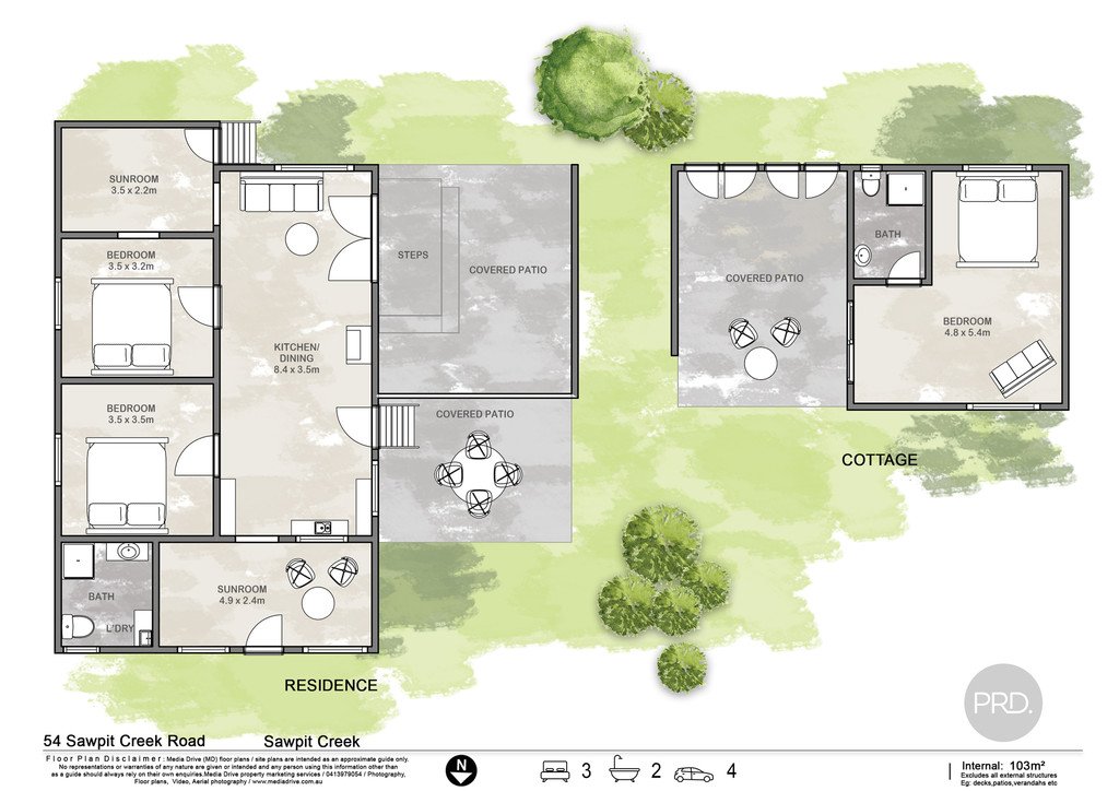 54 Sawpit Creek Road, Sawpit Creek Via  KYOGLE 22