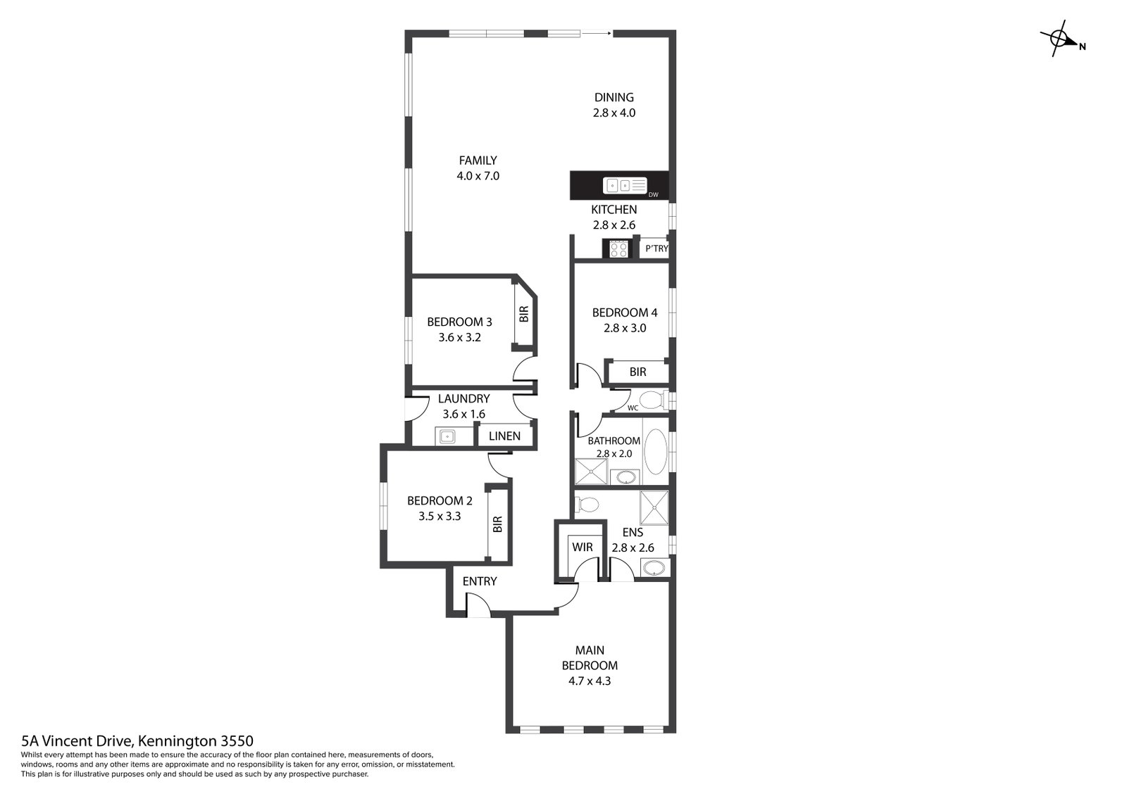 5A Vincent Drive KENNINGTON 13