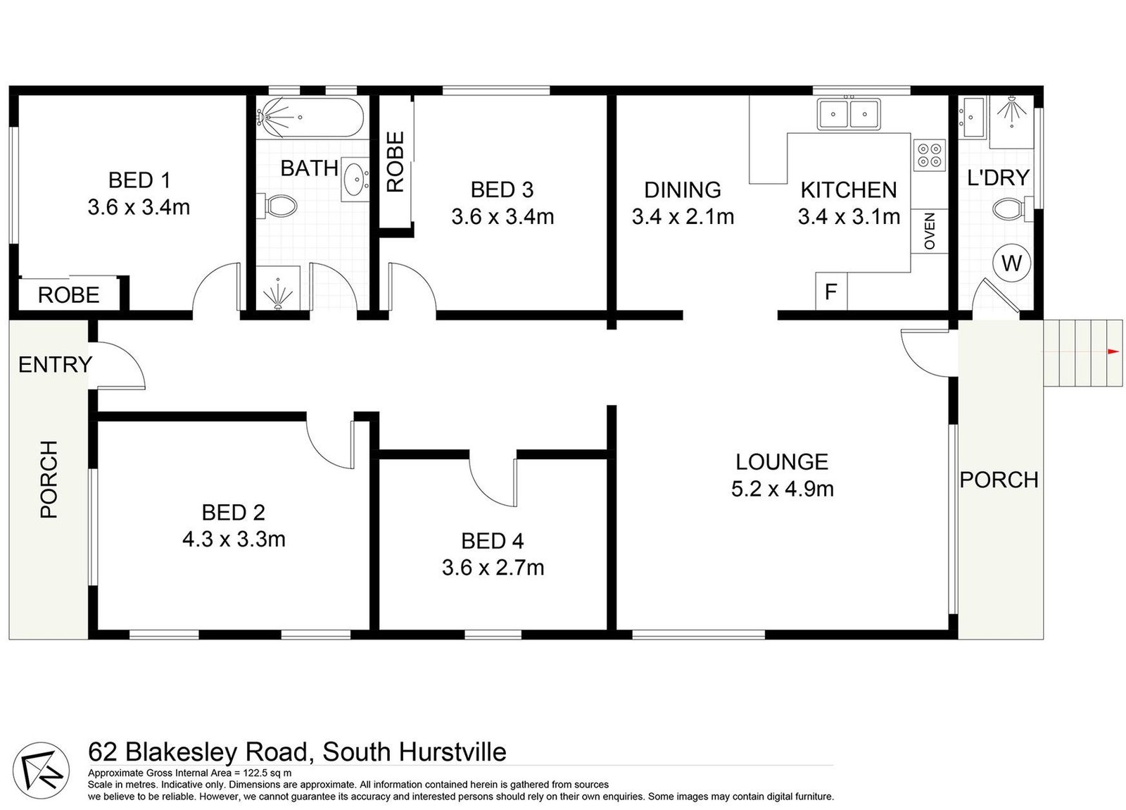 62 Blakesley Road SOUTH HURSTVILLE 8