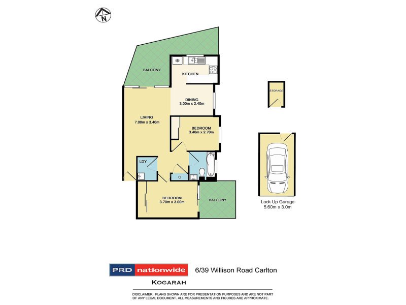 6/39 Willison Road CARLTON 7