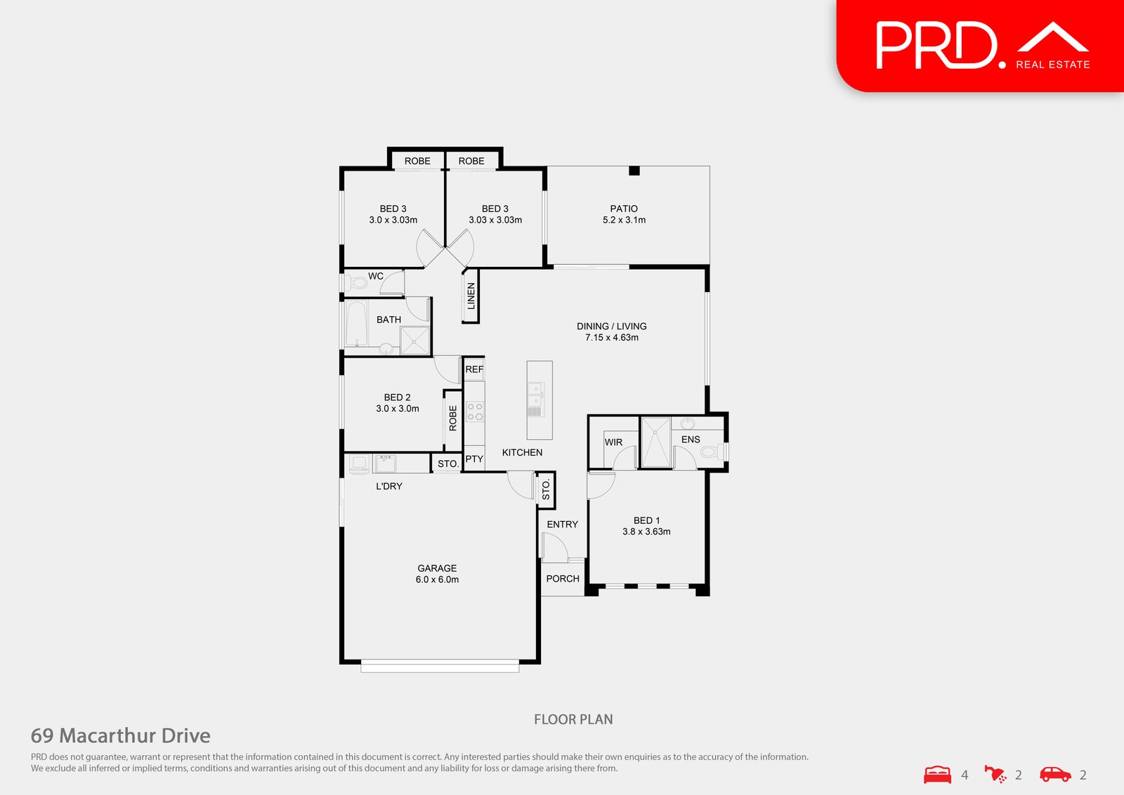 69 Macarthur Drive CANNONVALE 28