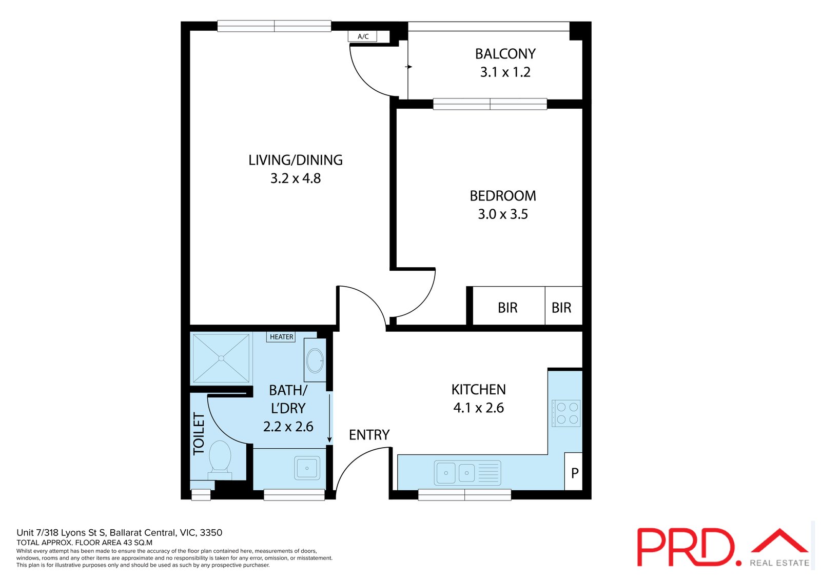 7/318 Lyons St South BALLARAT CENTRAL 7