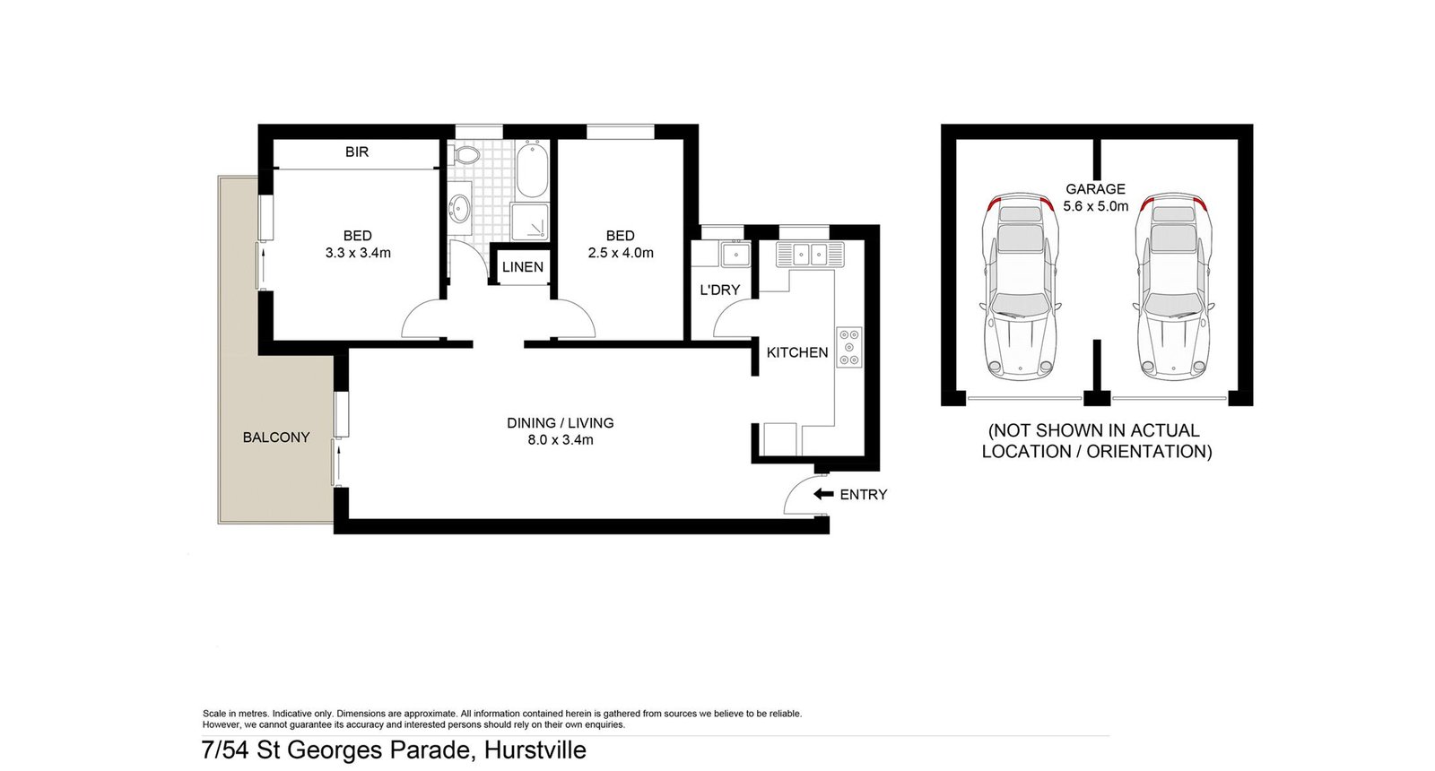 7/54 St Georges Parade HURSTVILLE 8