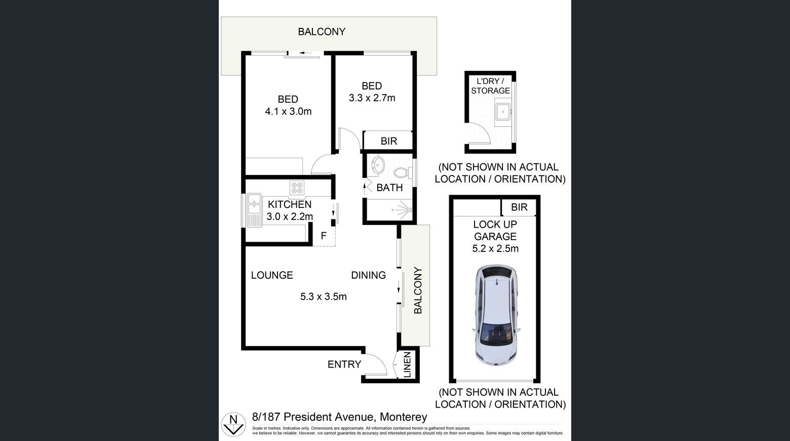 8/187 President Avenue,  MONTEREY 9