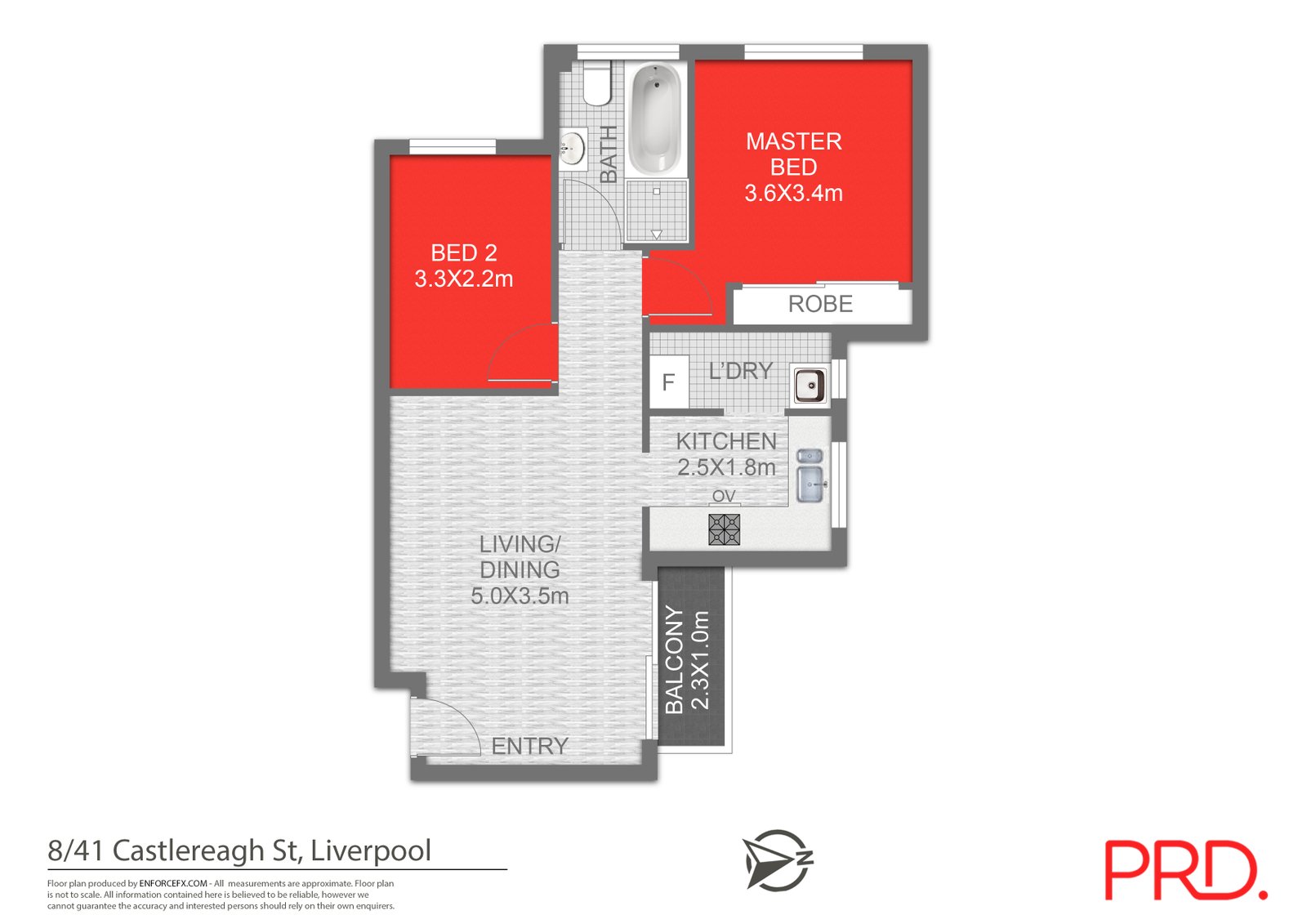 8/41 Castlereagh Street LIVERPOOL 9