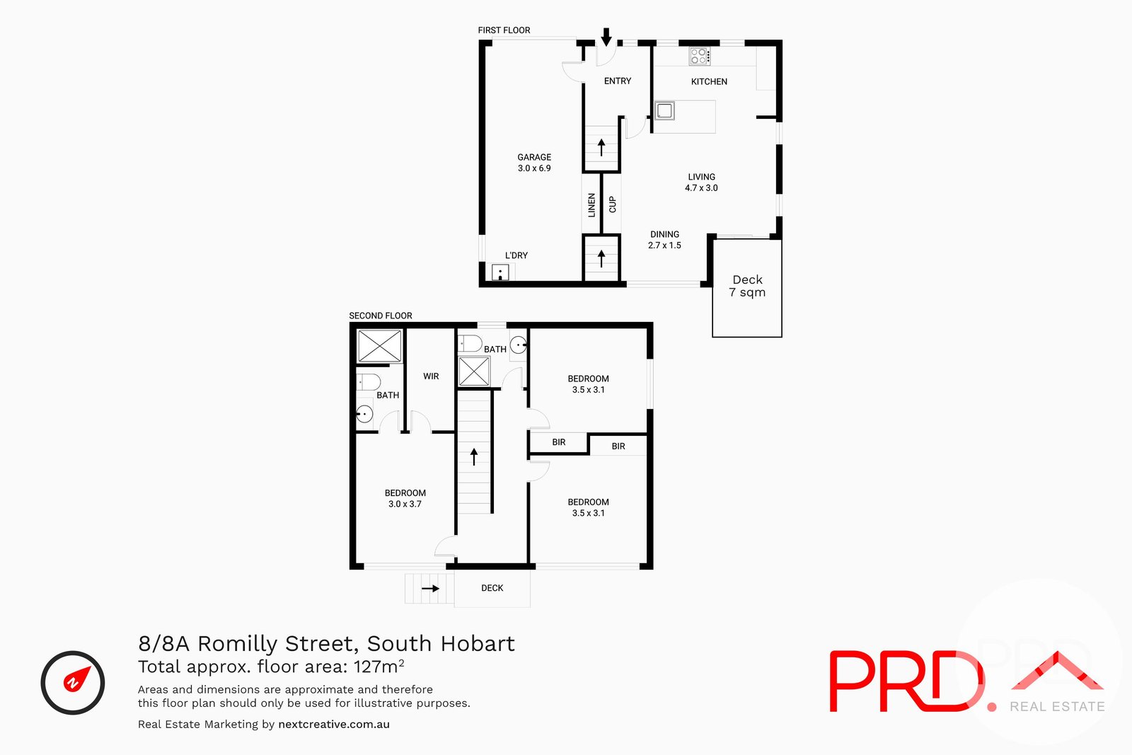 8/8a Romilly Street SOUTH HOBART 3