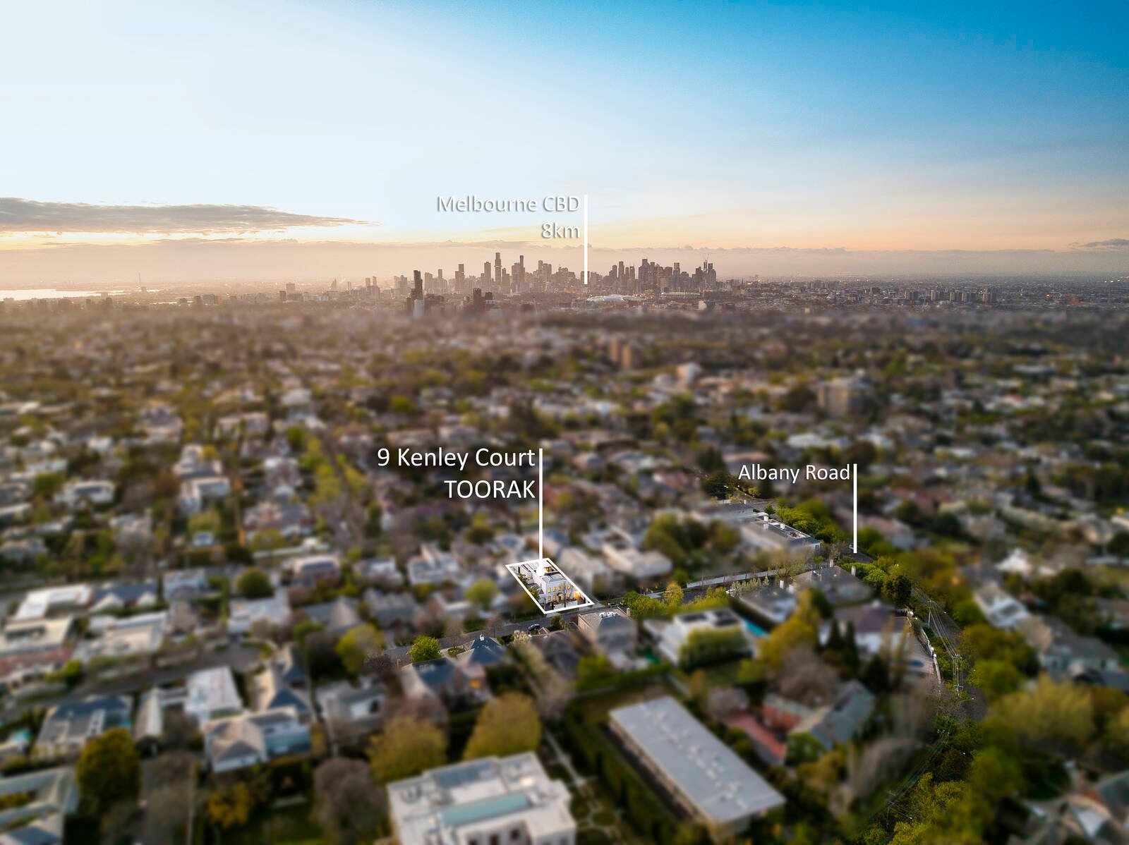 Real Estate and Property in 9 Kenley Court, Toorak, VIC