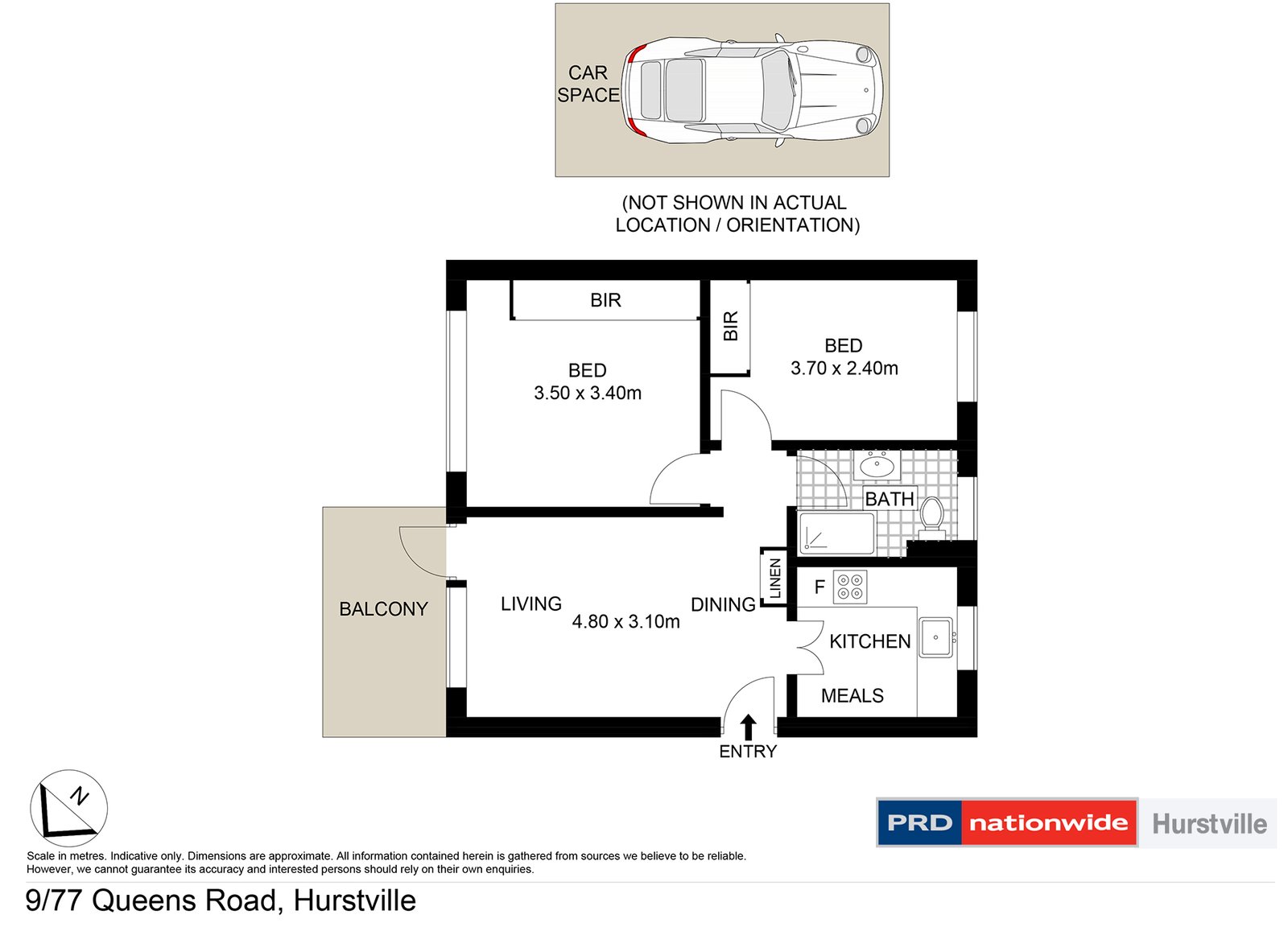 9/77 Queens Road HURSTVILLE 4