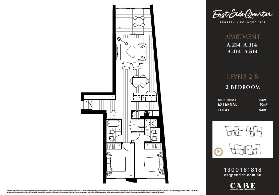 B314/10 Ransley Street,  PENRITH 2
