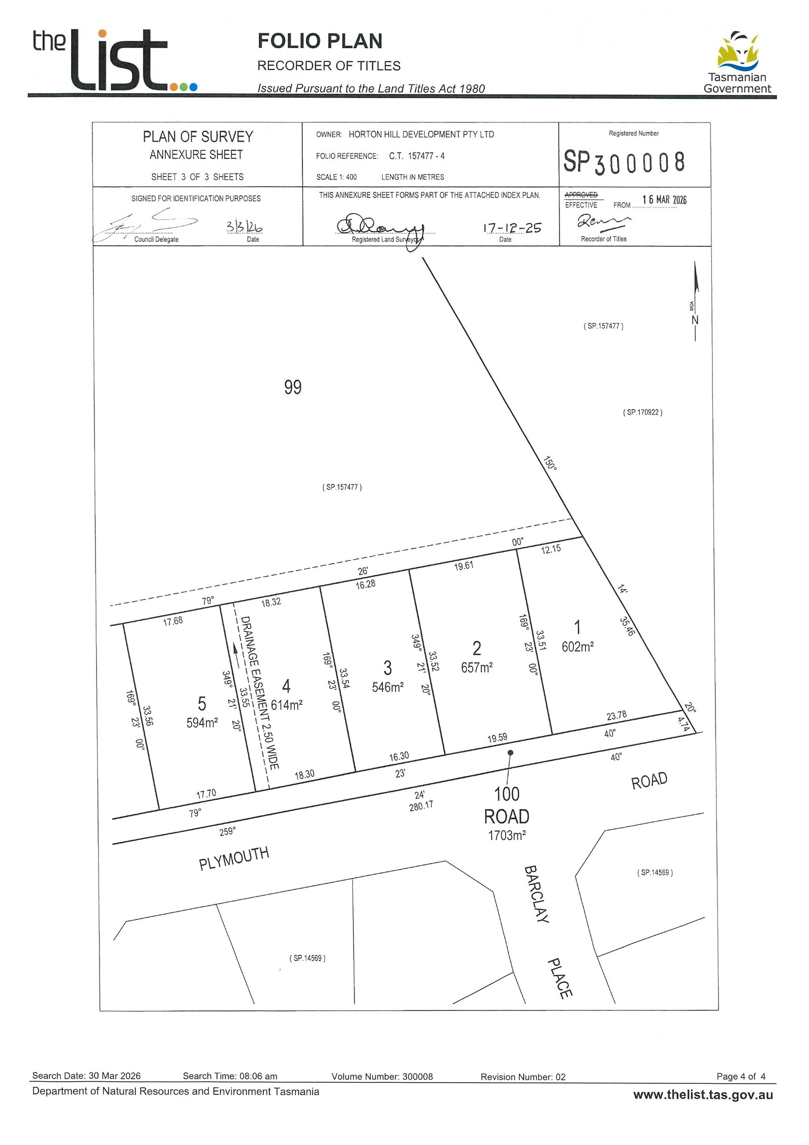 Lot 1 Plymouth Road GAGEBROOK 17