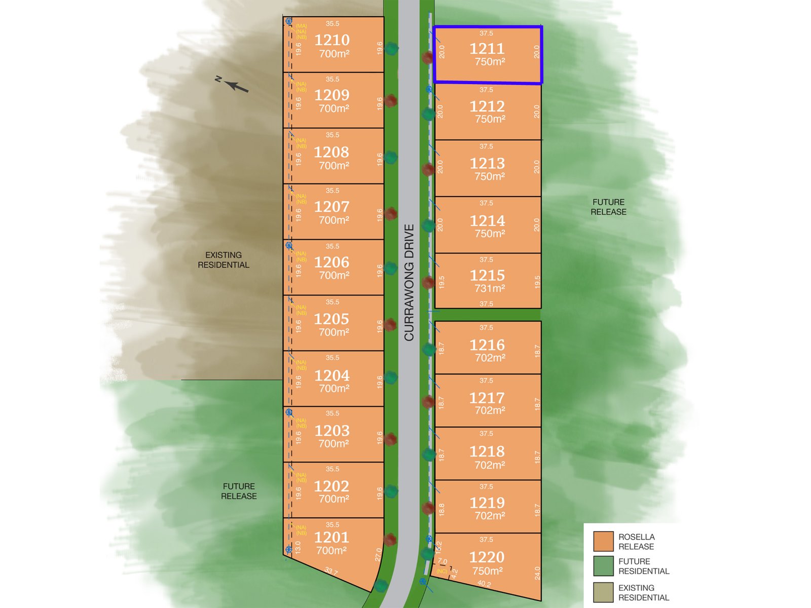 Lot 1211 Currawong Drive TAMWORTH 4