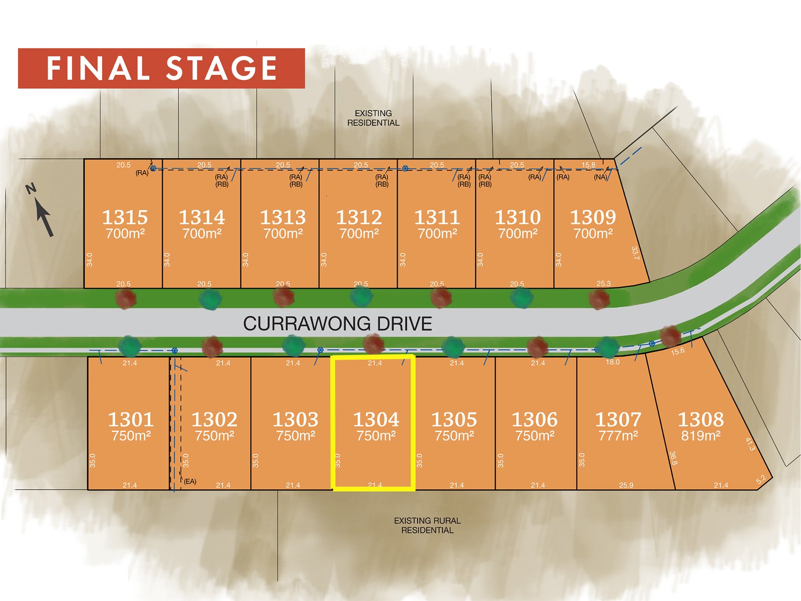 Lot 1304 Currawong Drive TAMWORTH 1