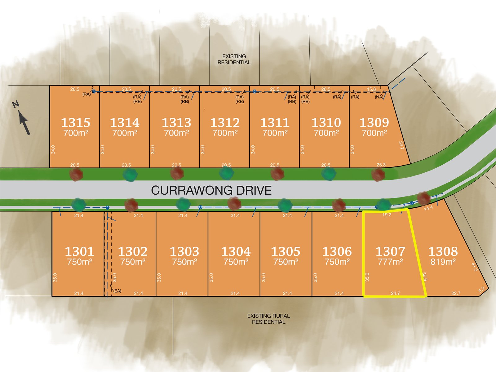 Lot 1307 Currawong Drive TAMWORTH 1