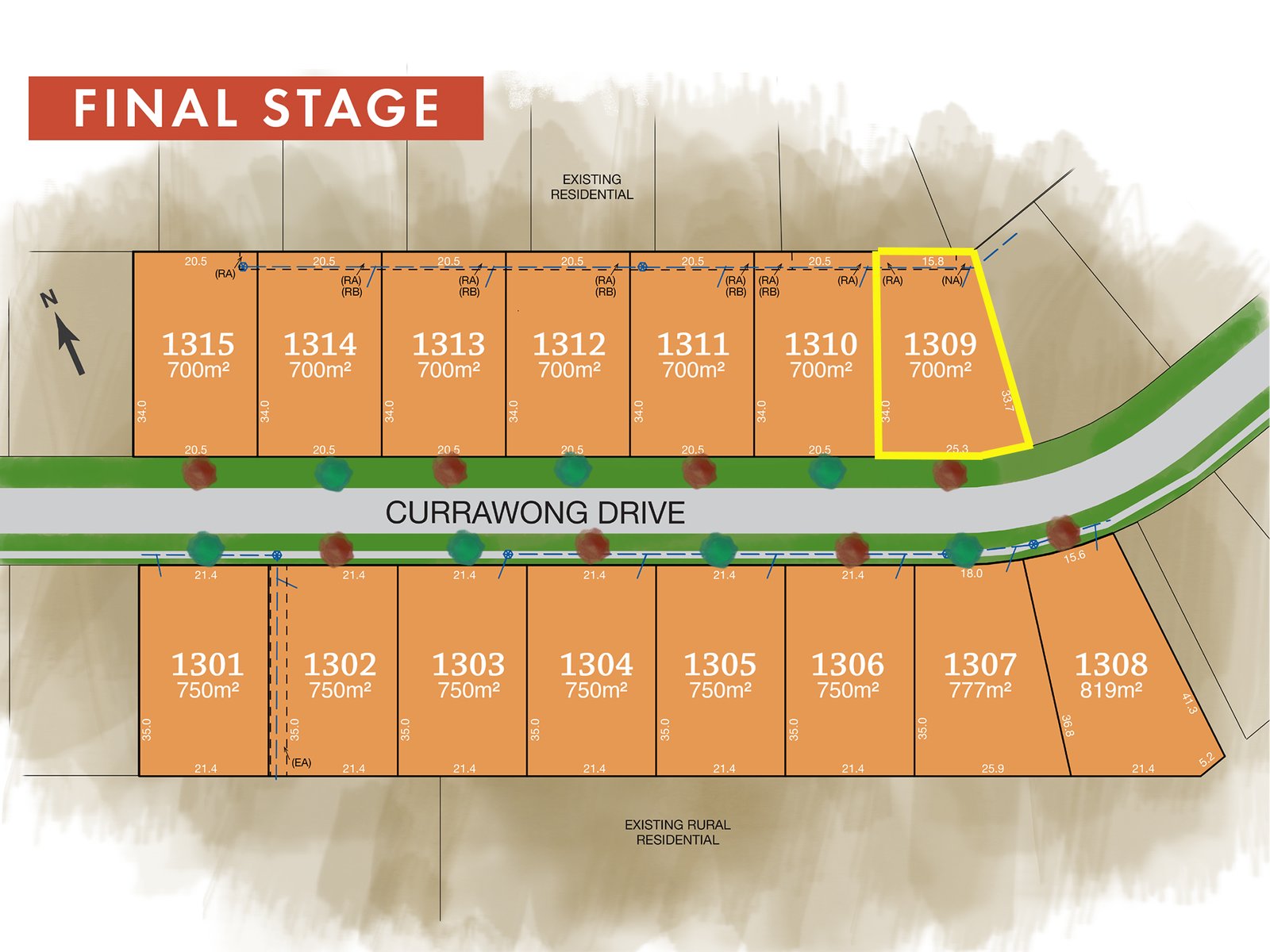 Lot 1309 Currawong Drive TAMWORTH 1