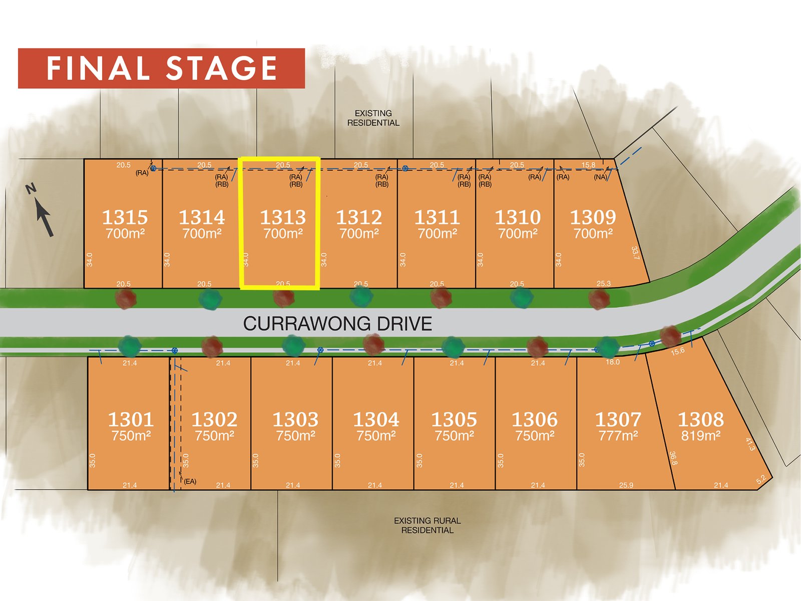 Lot 1313 Currawong Drive TAMWORTH 1