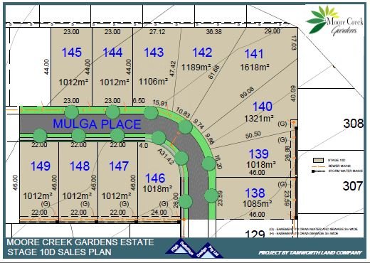 Lot 139 Moore Creek Gardens TAMWORTH 1