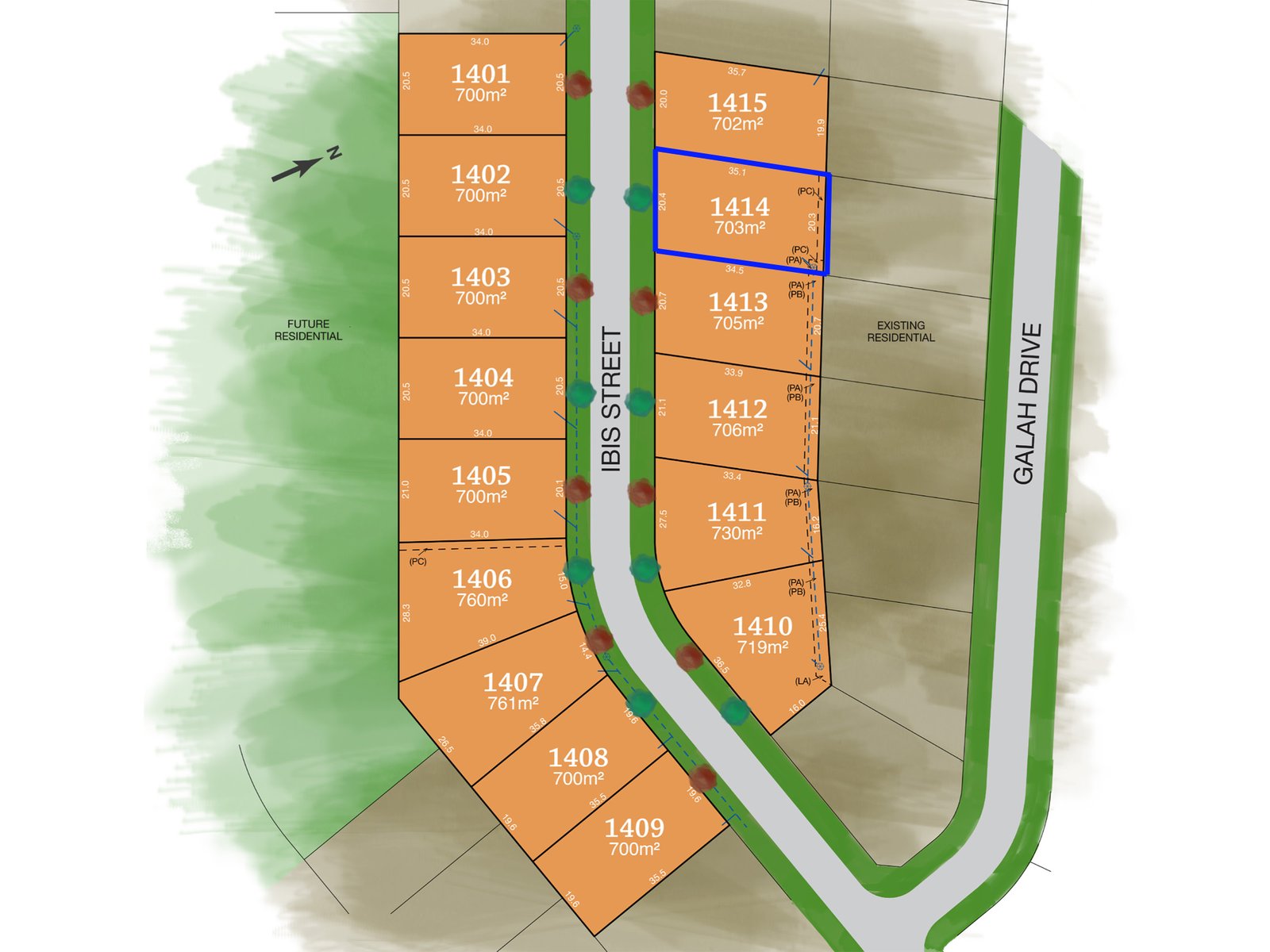 Lot 1414 Ibis Street TAMWORTH 1