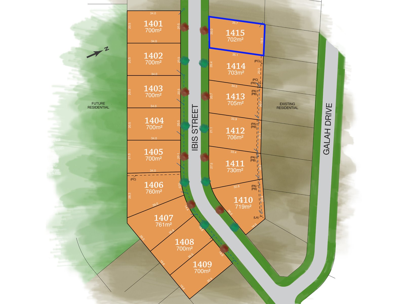 Lot 1415 Ibis Street TAMWORTH 1