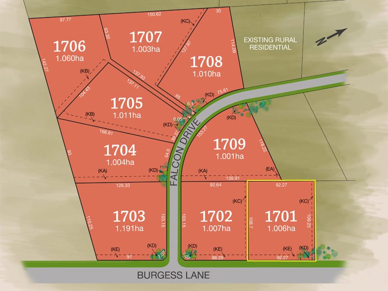 Lot 1701 Burgess Lane TAMWORTH 3