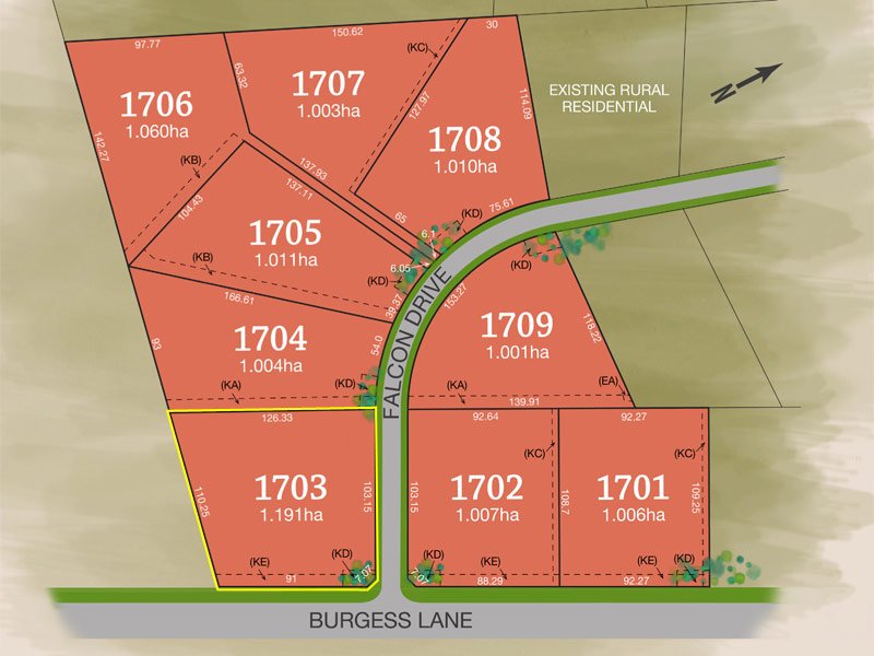 Lot 1703 Falcon Drive TAMWORTH 4
