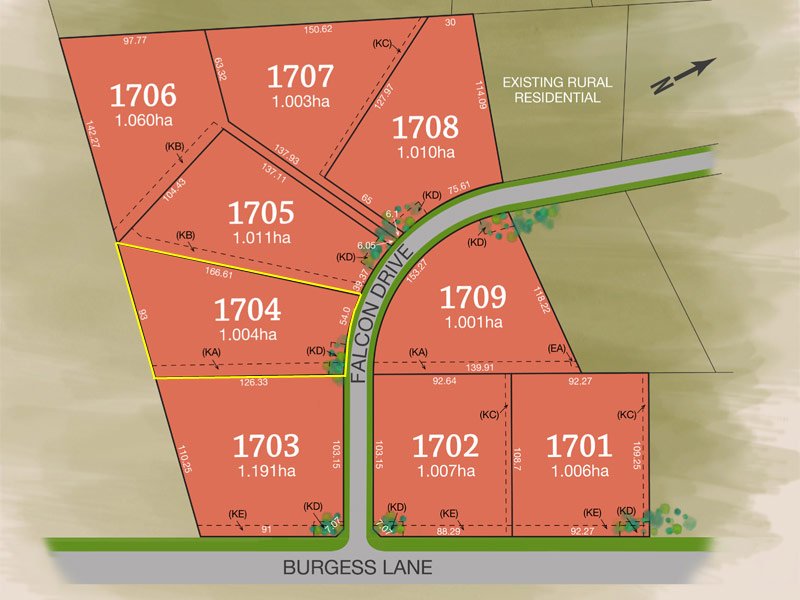 Lot 1704 Falcon Drive TAMWORTH 1