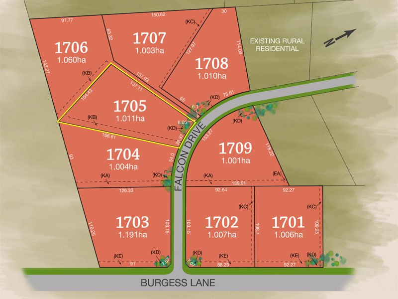 Lot 1705 Falcon Drive TAMWORTH 4
