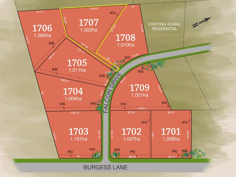 Lot 1707 Falcon Drive TAMWORTH 1