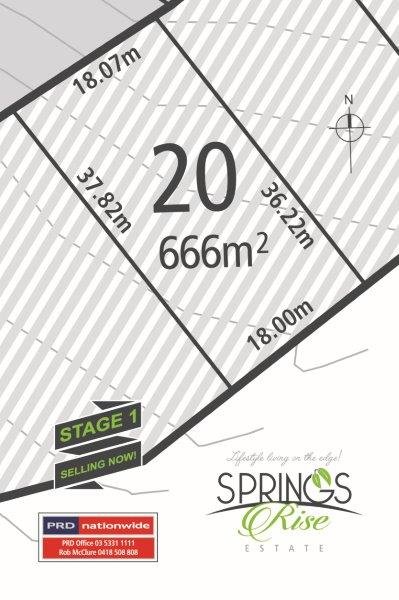 Lot 20 Springs Rise Estate, 5 Hillview Road BROWN HILL 2
