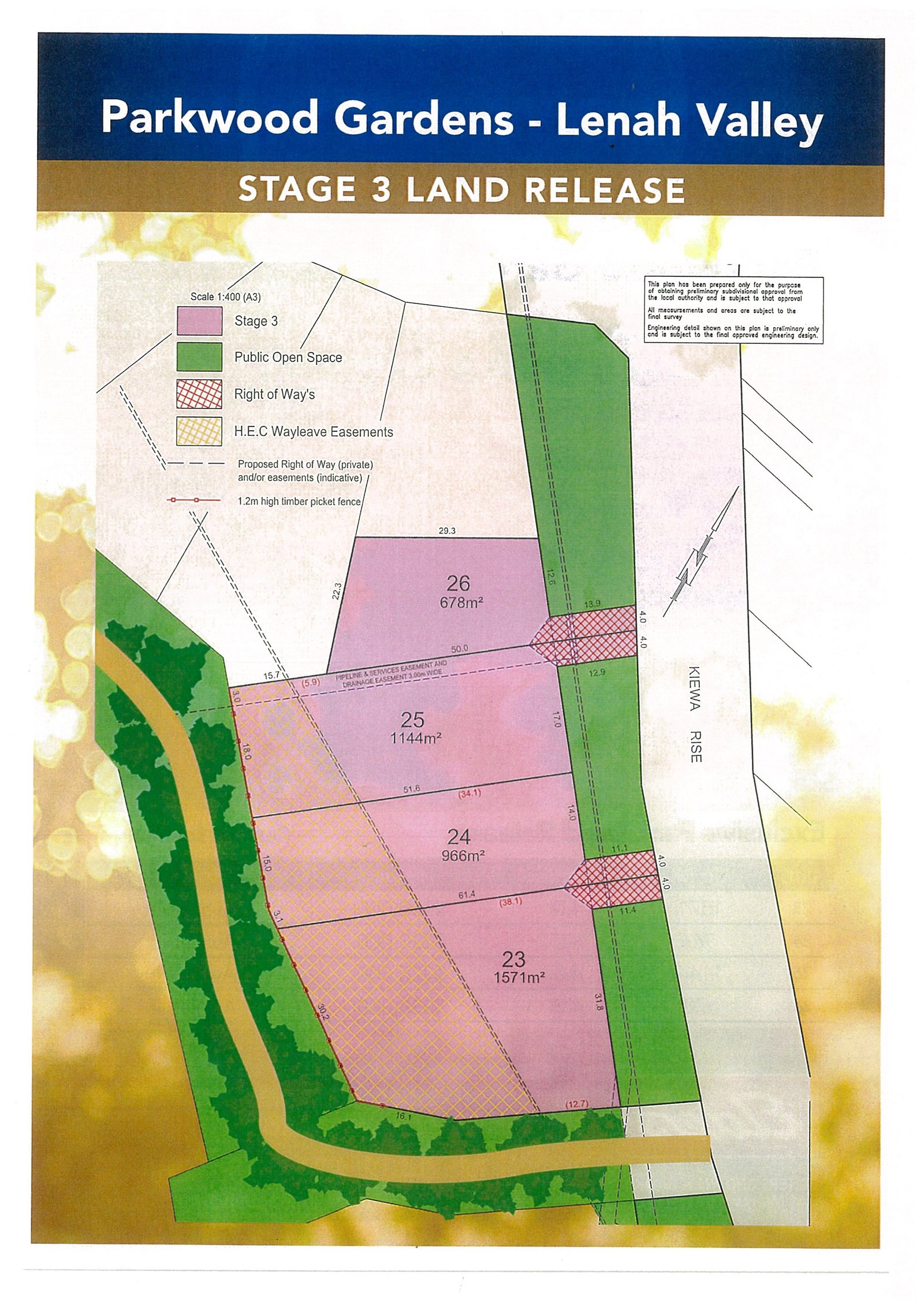 Lot 25, Stage 3 Parkwood Gardens LENAH VALLEY 2