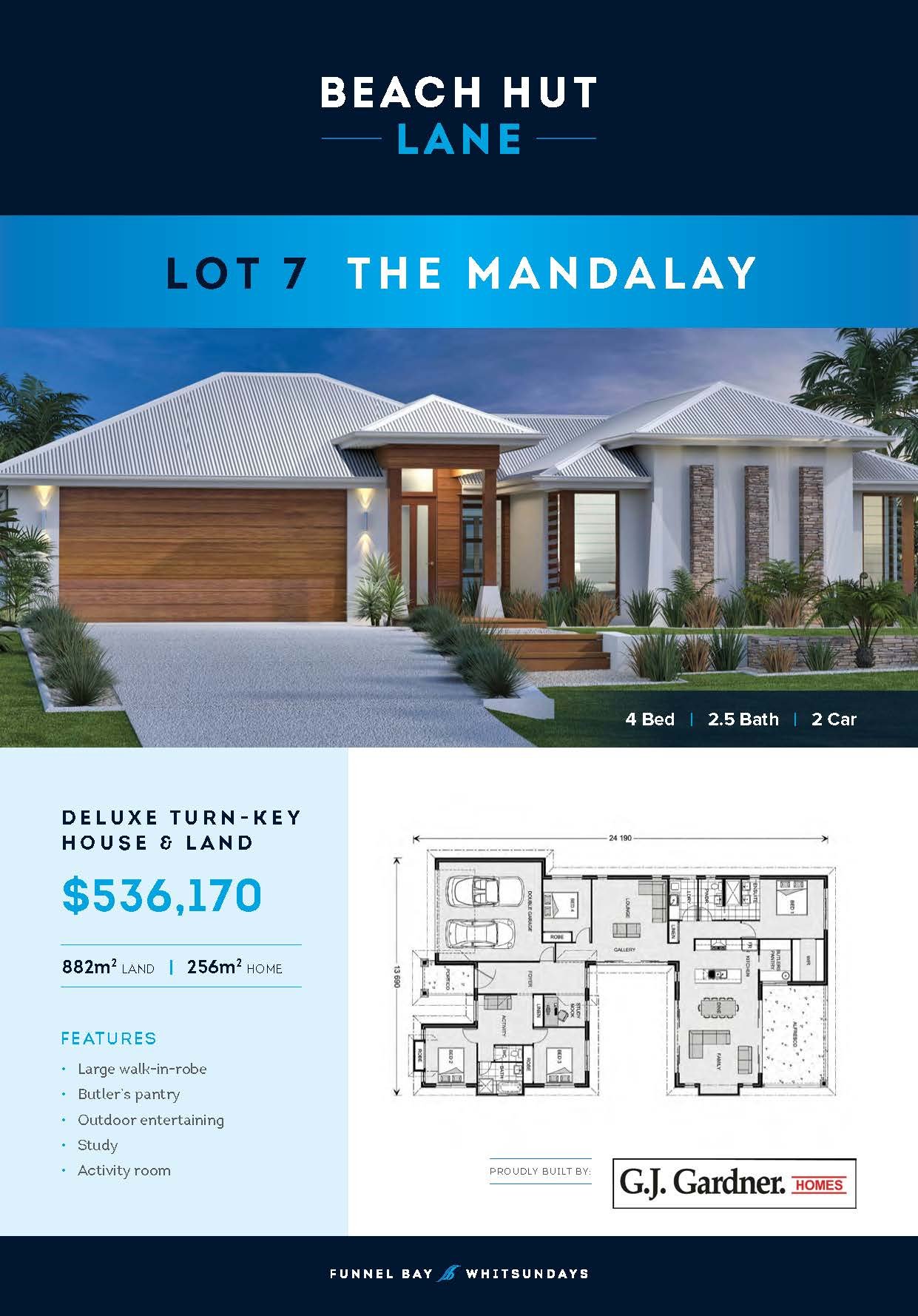 Lot 7 "The Mandalay", Beach Hut Lane AIRLIE BEACH 3