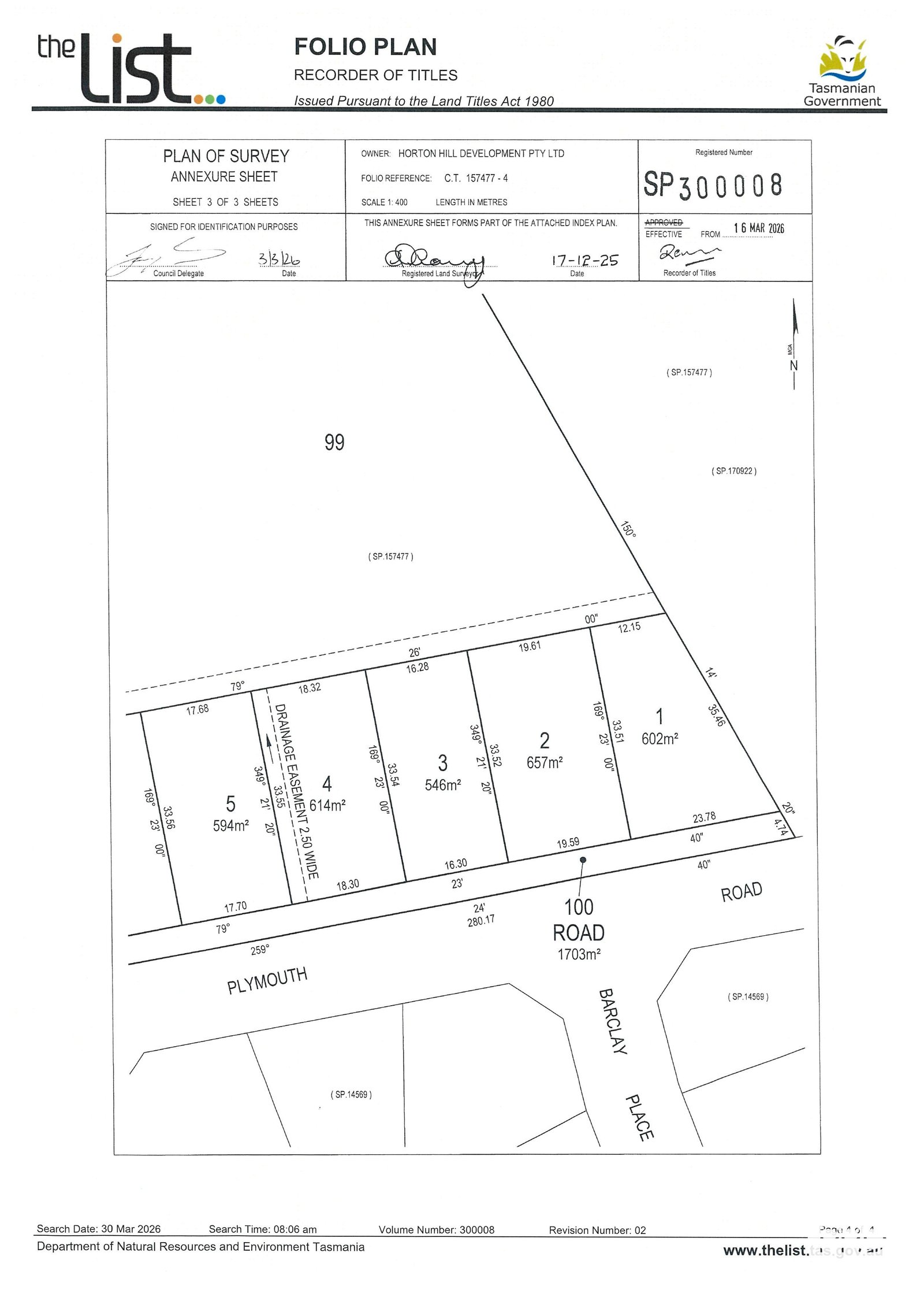 Lot 8 Plymouth Road GAGEBROOK 17
