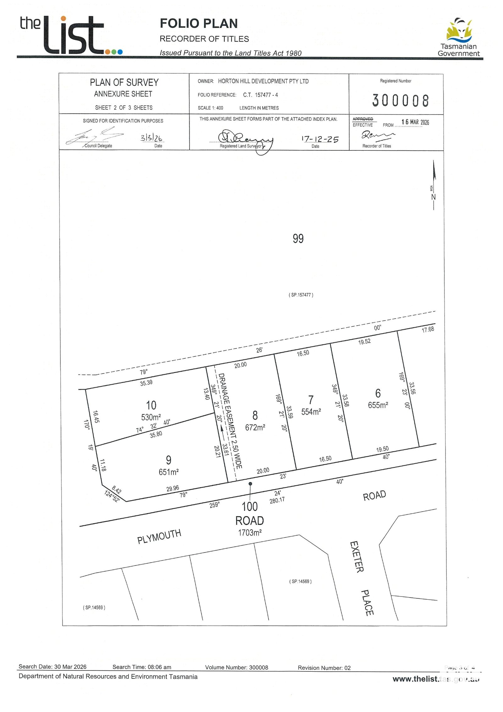 Lot 8 Plymouth Road GAGEBROOK 18