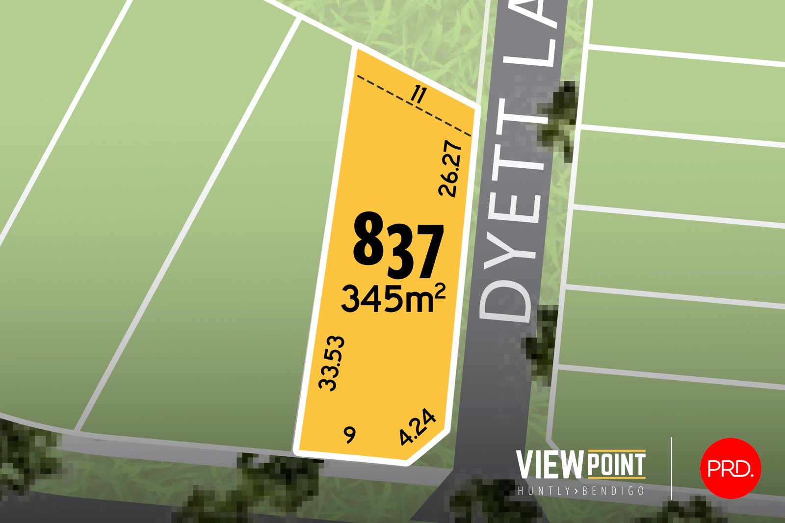 Lot 837 Yeoman Drive HUNTLY 2