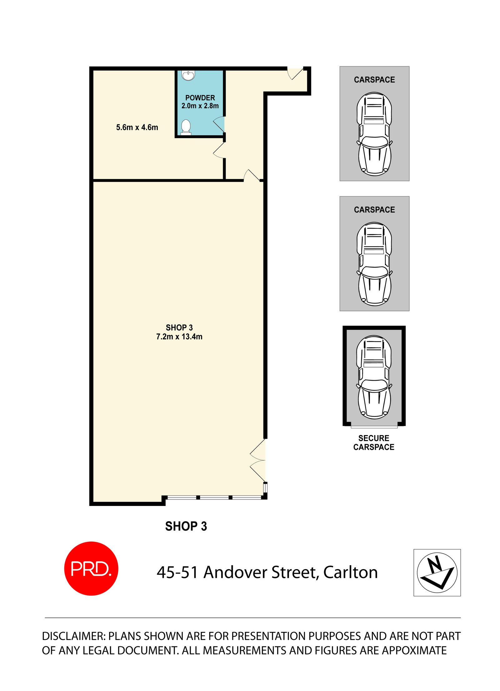 Shop/45-51 Andover Street CARLTON 3