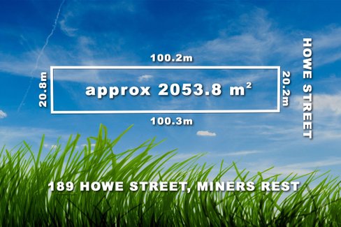 189 Howe Street, MINERS REST VIC 3352