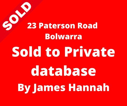 23 Paterson Road, BOLWARRA NSW 2320