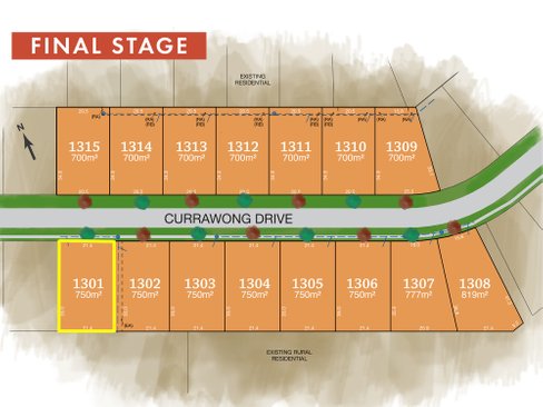 Lot 1301 Currawong Drive, TAMWORTH NSW 2340