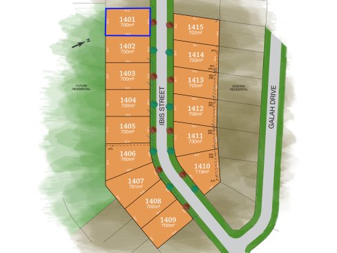 Lot 1401 Ibis Street, TAMWORTH NSW 2340