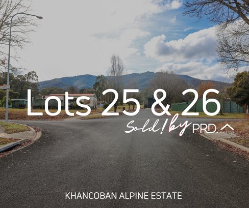 Lots 25 & 26 Khancoban Alpine Estate, KHANCOBAN NSW 2642