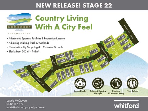 Stage 21 & 22 Somerset Estate, Bannockburn