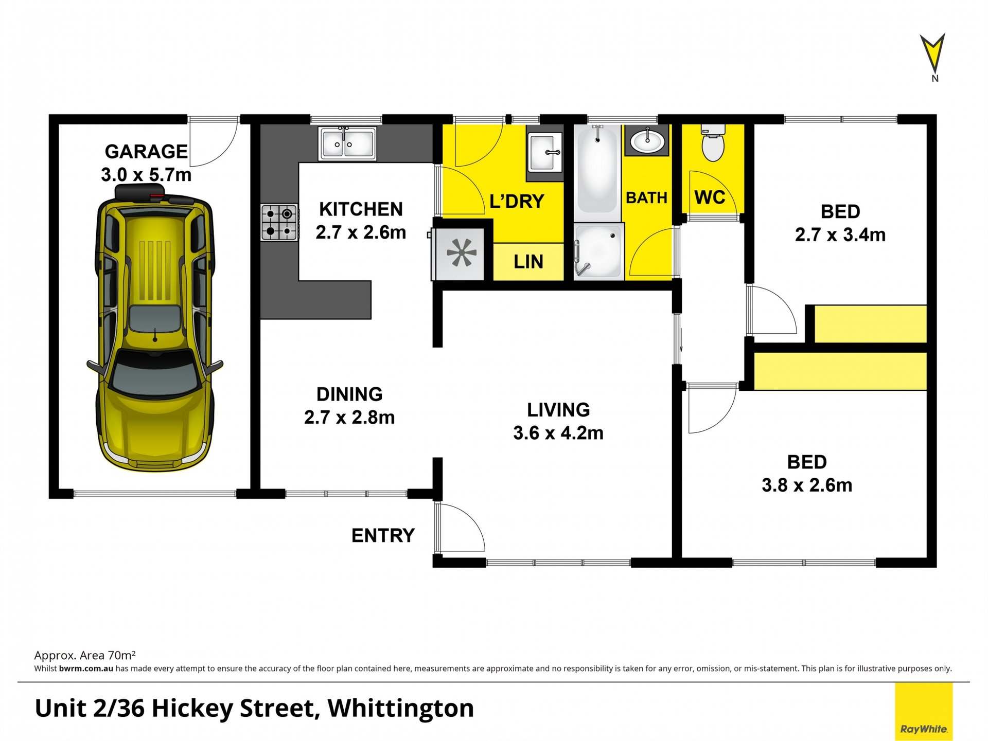 1 & 2/36 Hickey Street, Whittington image 7