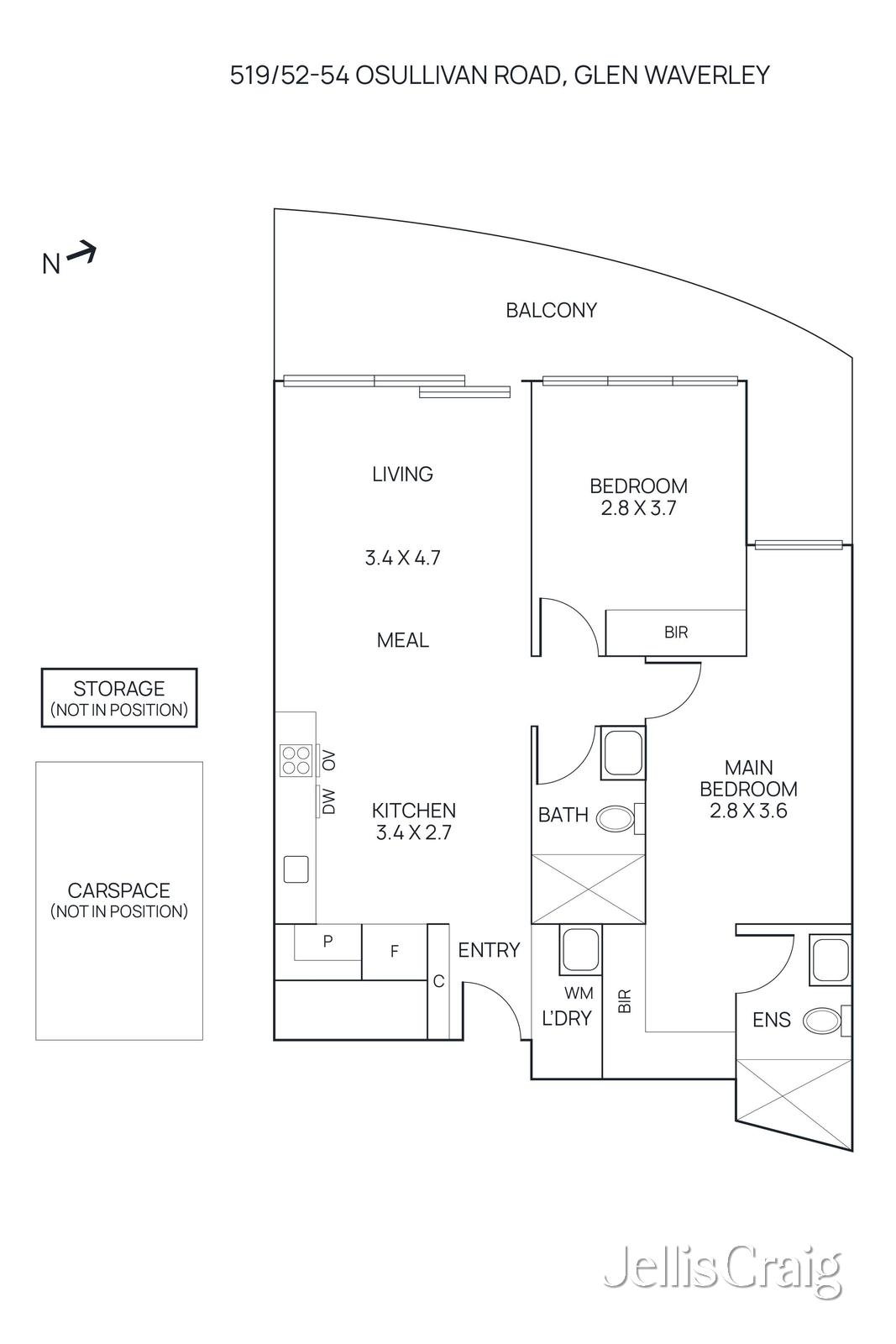 103, 519/52-54 O'Sullivan Road, Glen&nbsp;Waverley image 15