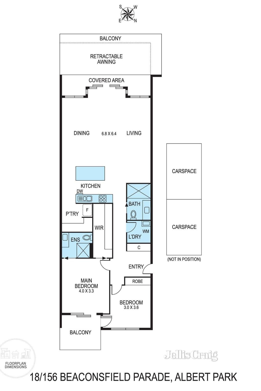 18/156 Beaconsfield Parade, Albert Park image 22