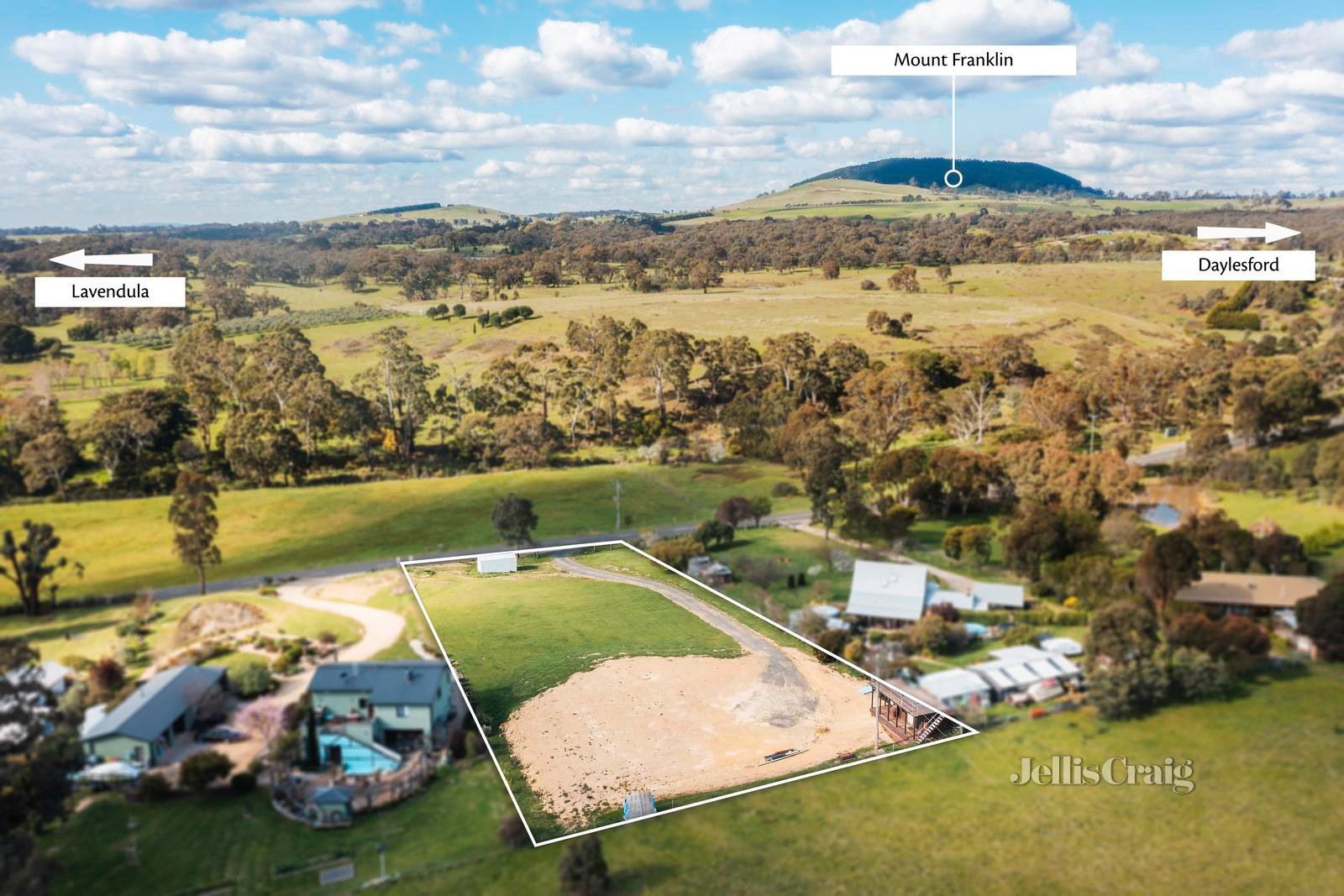 349 Hepburn Newstead Road, Shepherds Flat, VIC 3461 Land for Sale