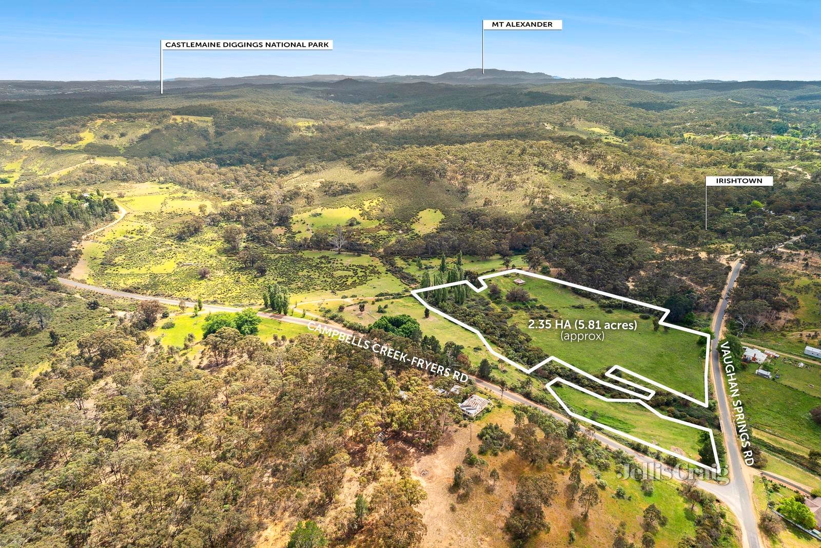 584 Campbells Creek-Fryers Road, Irishtown image 1