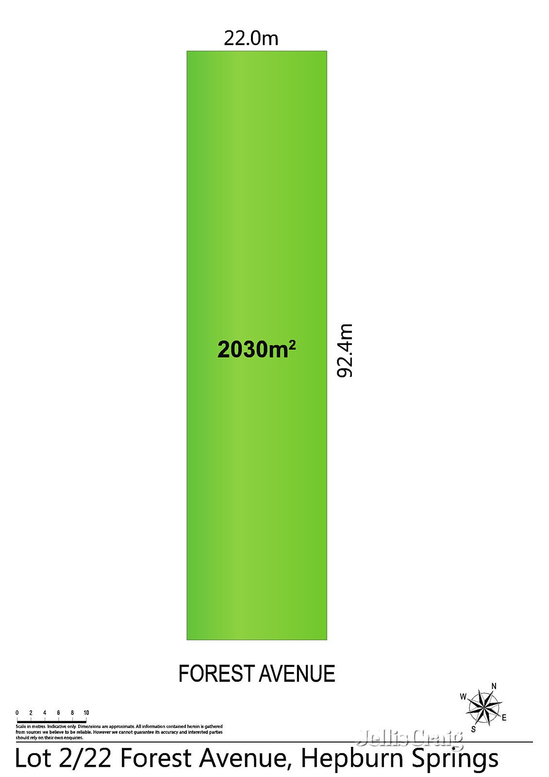 Lot 2/22  Forest Avenue, Hepburn Springs image 2