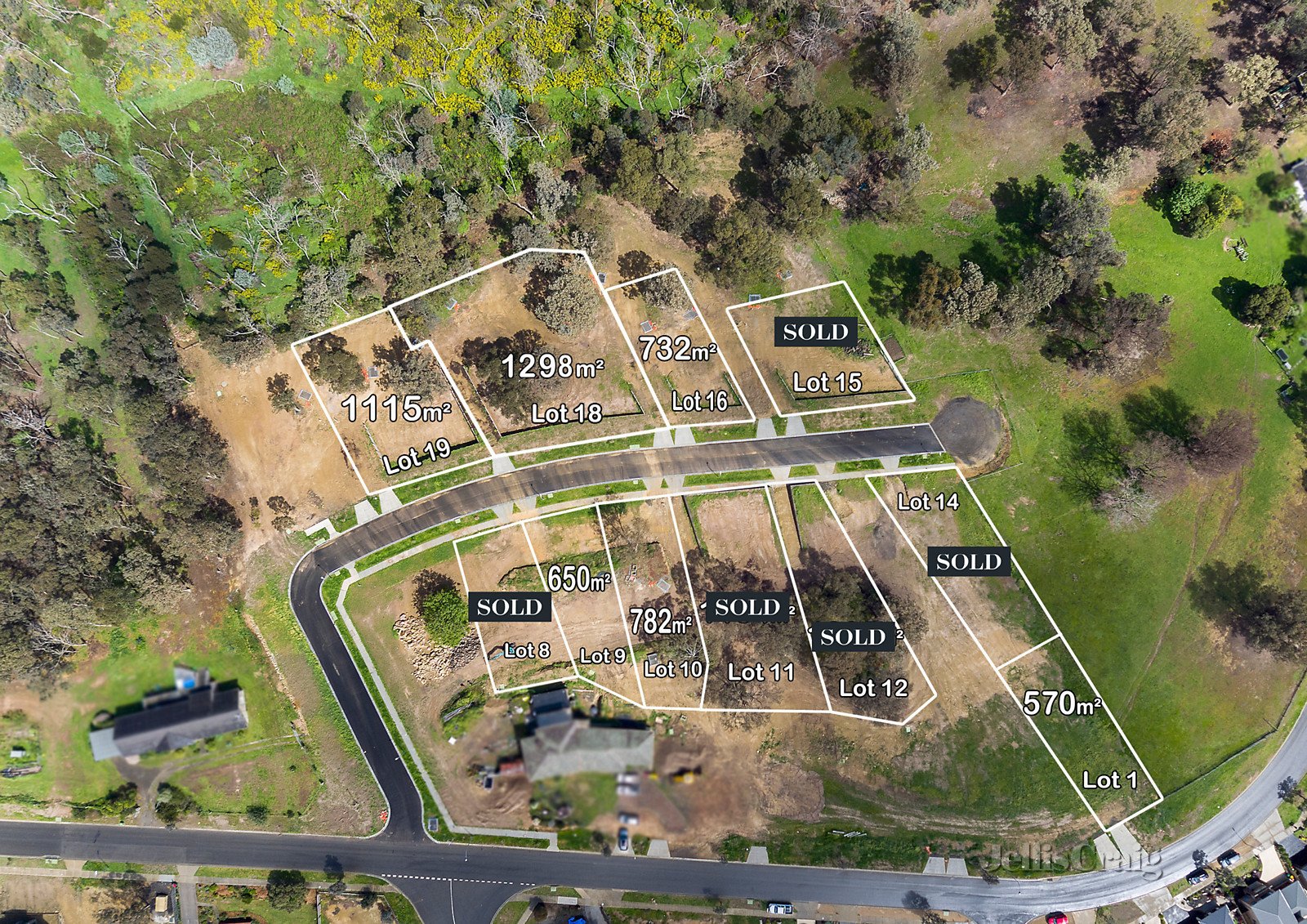 Lots 1-21/16-30 Collard Drive, Diamond Creek
- Print Image 1