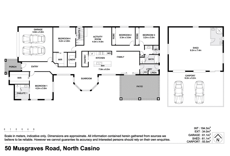 50 Musgraves Road NORTH CASINO NSW 2470