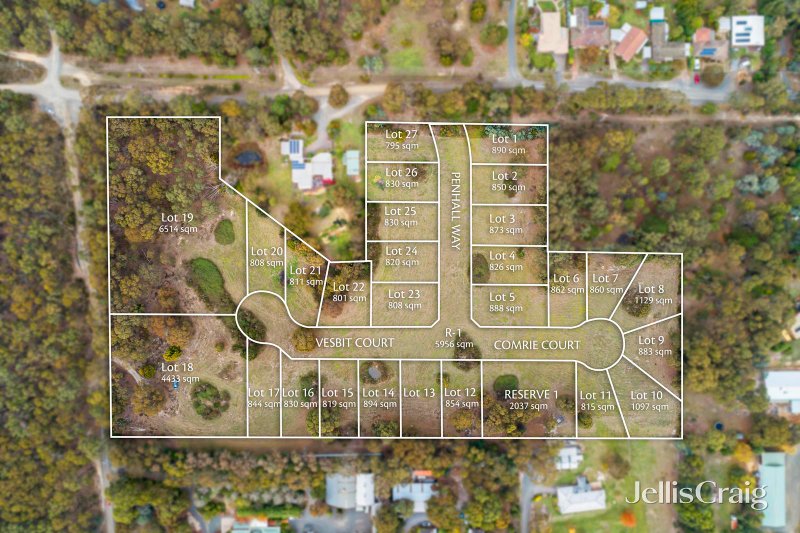 Large lifestyle lot in boutique Forest Edge