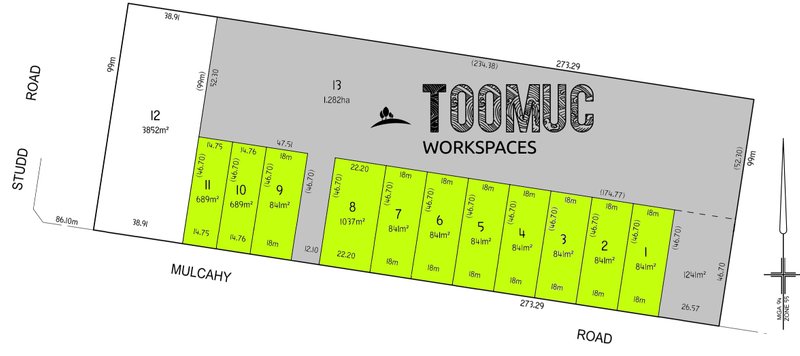 Toomuc Workspaces – Only 3 Lots Still Available